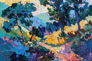 Azure Forest Path H9P2N5 65