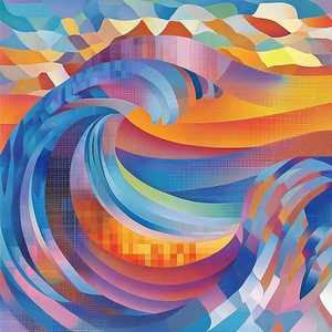 Chromatic Wave Crest H2N3P9 55