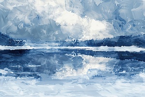 Azure Reverie Across Water JH9N3P 51