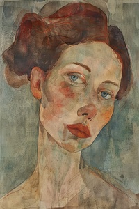 Contemplative Gaze 29HBCJ 65