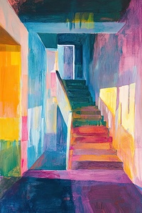 Chromatic Stairway Ascent H9P4N2 55