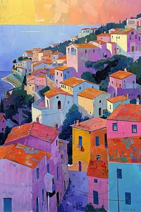 Coastal Sunset Glow 9P3N4Z 60