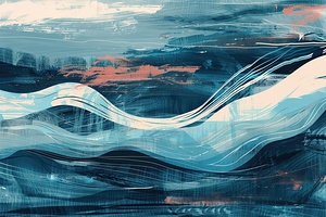 Azure Waves Flow H42P9Z 55