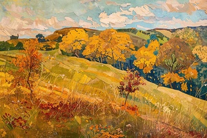 Autumnal Hills 7892BC 45