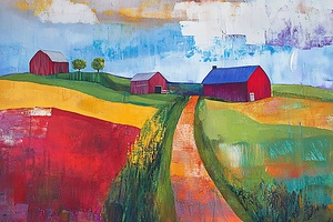 Barn Path Summer 92HNP3 55