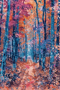 Azure Forest Passage Y9H4N2 60