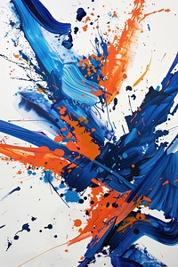 Azure Orange Splash H3N9C 57