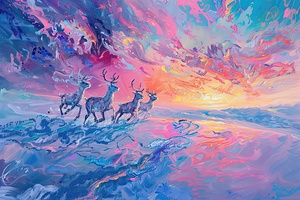 Celestial Deer Run Y92H7N 47