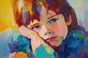 Contemplative Gaze Y59H2N 58