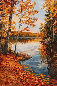 Autumn Reflections G79H4N 50