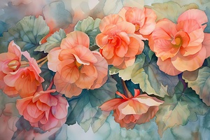 Blooming Begonia Cascade 238HJZ 45