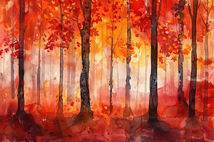 Autumn Forest Glow H2N9P2 45