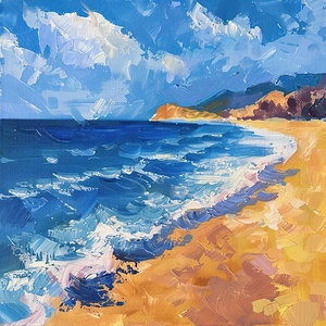 Azure Waves Golden Shore H92N5Z 50
