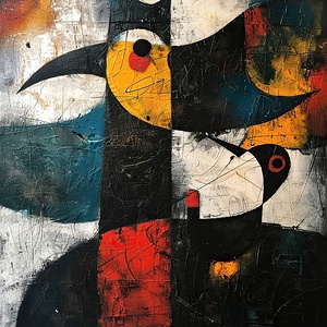 Abstract Avians N52H9J 55