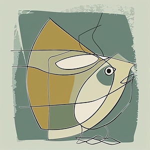 Abstract Fish 7H3N2P 45