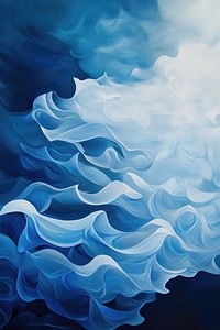 Azure Bloom Unfurling Y92H7N 55