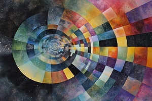 Cosmic Chromatic Tunnel H92P3Z 60