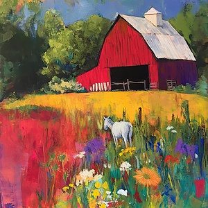 Crimson Barn Summer 75H4N 56