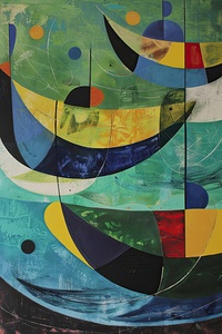 Abstract Harmonic Convergence 7294HB 45