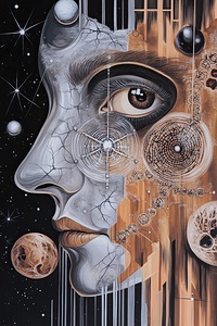 Cosmic Fracture Face H3N9P2 60