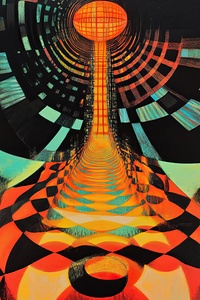 Cosmic Checkerboard Tunnel H92N3Z 57