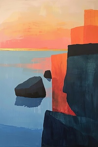 Crimson Cliffside Glow H2N9P2 55