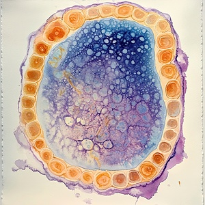 Cellular Harmony H9P4N2 48 Print