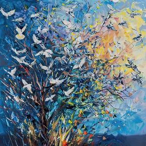 Birds Take Flight 7892AB 52