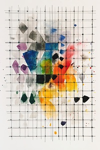 Chromatic Grid Interplay 5Z9N7H 48