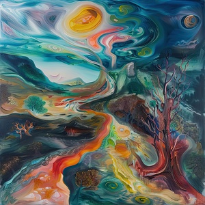 Cosmic River Flows 5H2N9Z 63