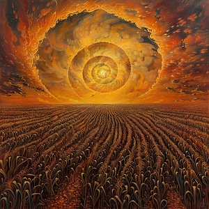 Celestial Cornfield HZ92N3 60 Print