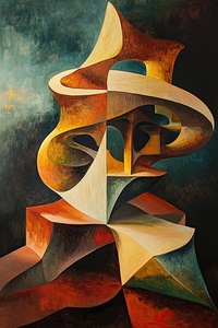 Abstract Form Ascension H2N3P9 55