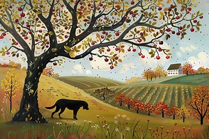 Autumn Orchard Idyll H3N2P9 48