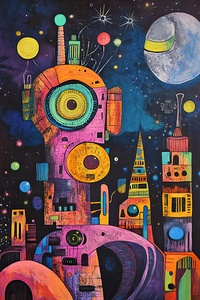 Cosmic Cityscapes K82H9N 60