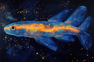 Celestial Fish Glimmer 7H9N2P 65