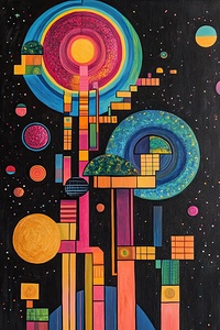 Cosmic Cityscape HZ92PN 63