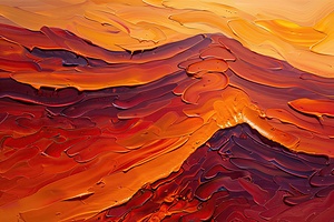 Blazing Sunset Ridges H92N5Z 55