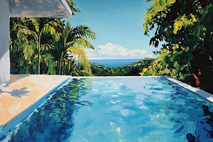 Azure Infinity Pool H3N9P2 55