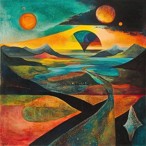 Cosmic River Flows Y29HN 55