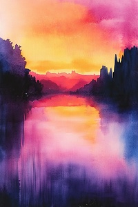 Chromatic Sunset Reflections H3N5P2 57