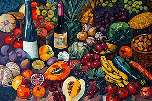 Abundant Harvest Still Life Z92HNP 55