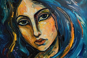 Azure Gaze Woman H3N9C 63