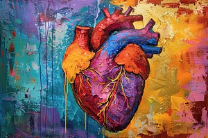 Crimson Heart Beat 8294HJ 48