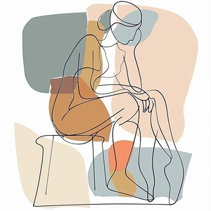 Contemplative Pose 48H9N2 45