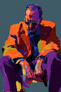 Contemplative Man N92H5K 58