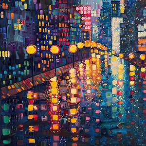 City Lights Reflection 8924HJ 45