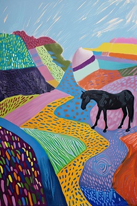 Chromatic Horse 7HND2P 55