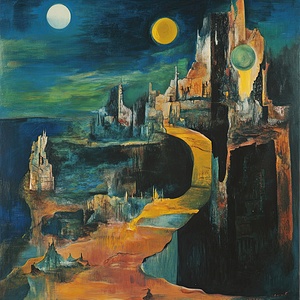 Celestial Cityscape NZ9H2P 55