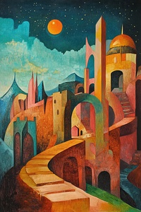 Celestial Cityscape NZ9H2P 60