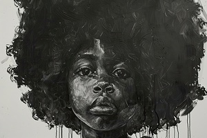 Afro Radiance Portrait 2398N 65